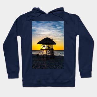 Beach Lifeguard At Sunset Hoodie